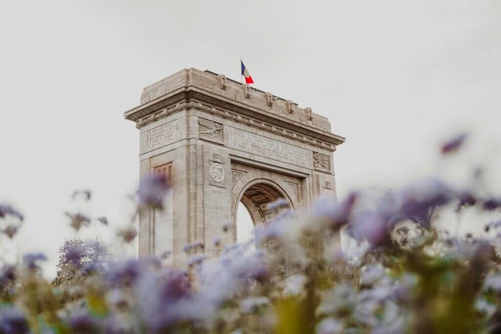 Arc de Triomphe, Bucharest on my Romania city break.