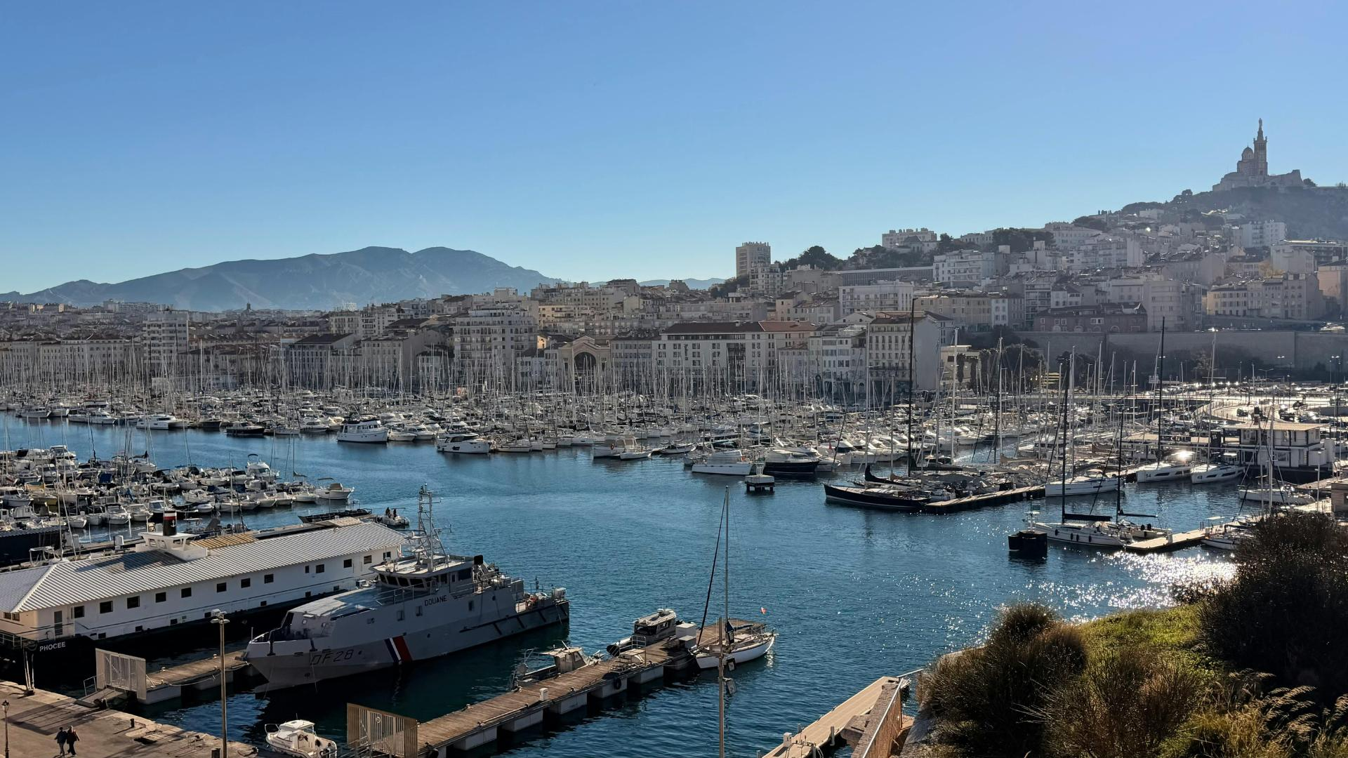 Old port of marseille