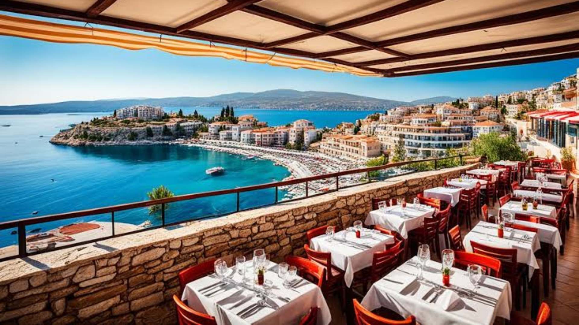 Dining in Saranda