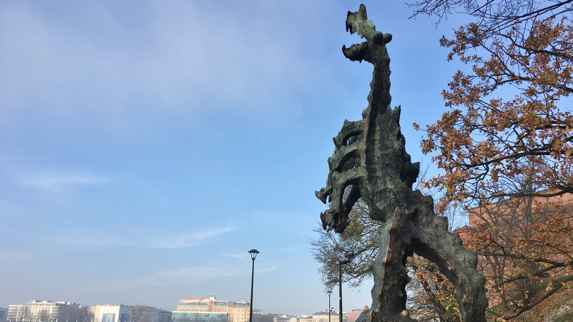 Wawel Dragon Statue