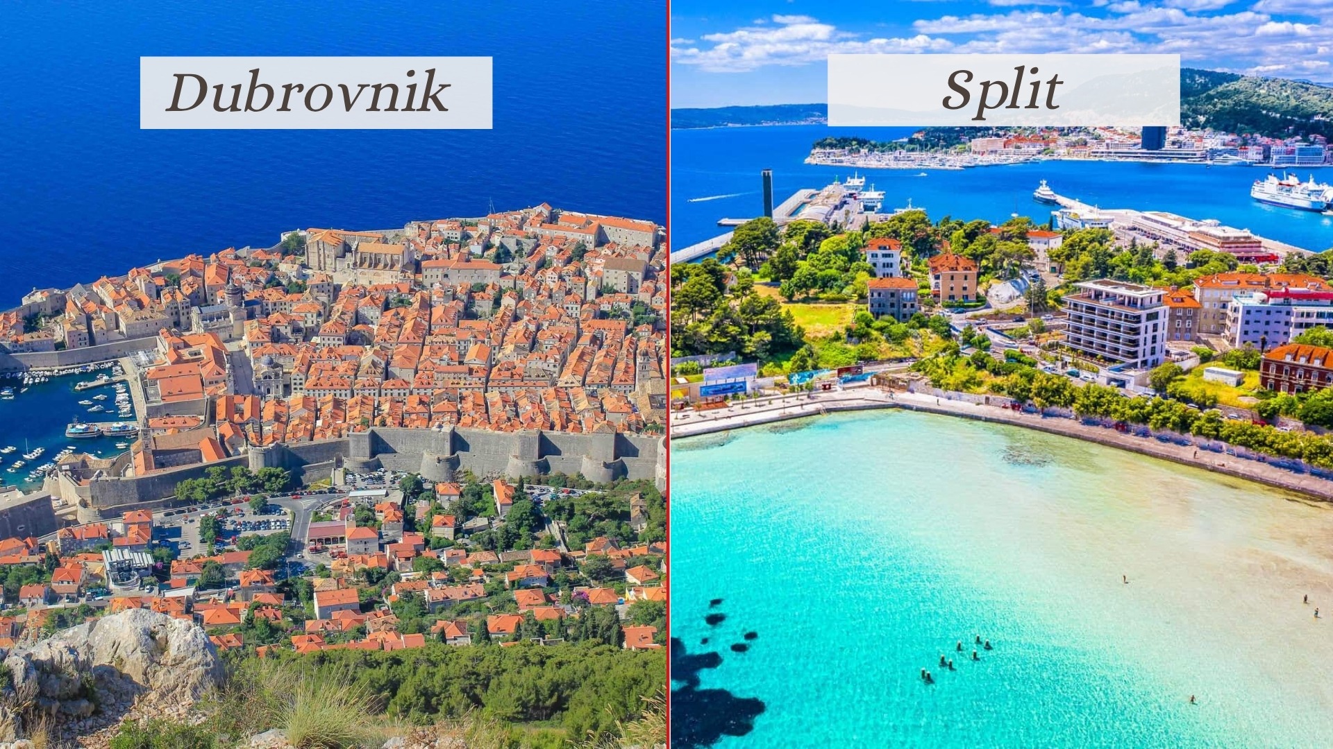 Dubrovnik vs Split