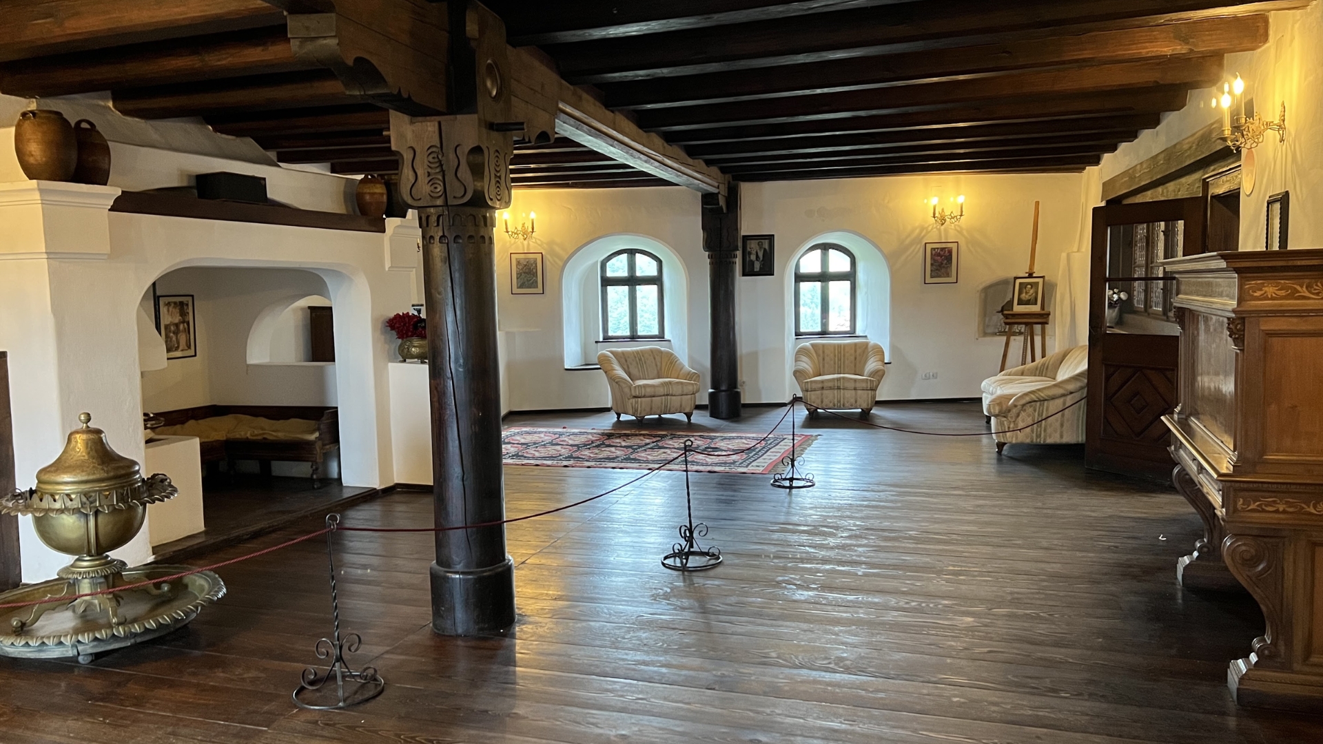 Inside Bran Castle