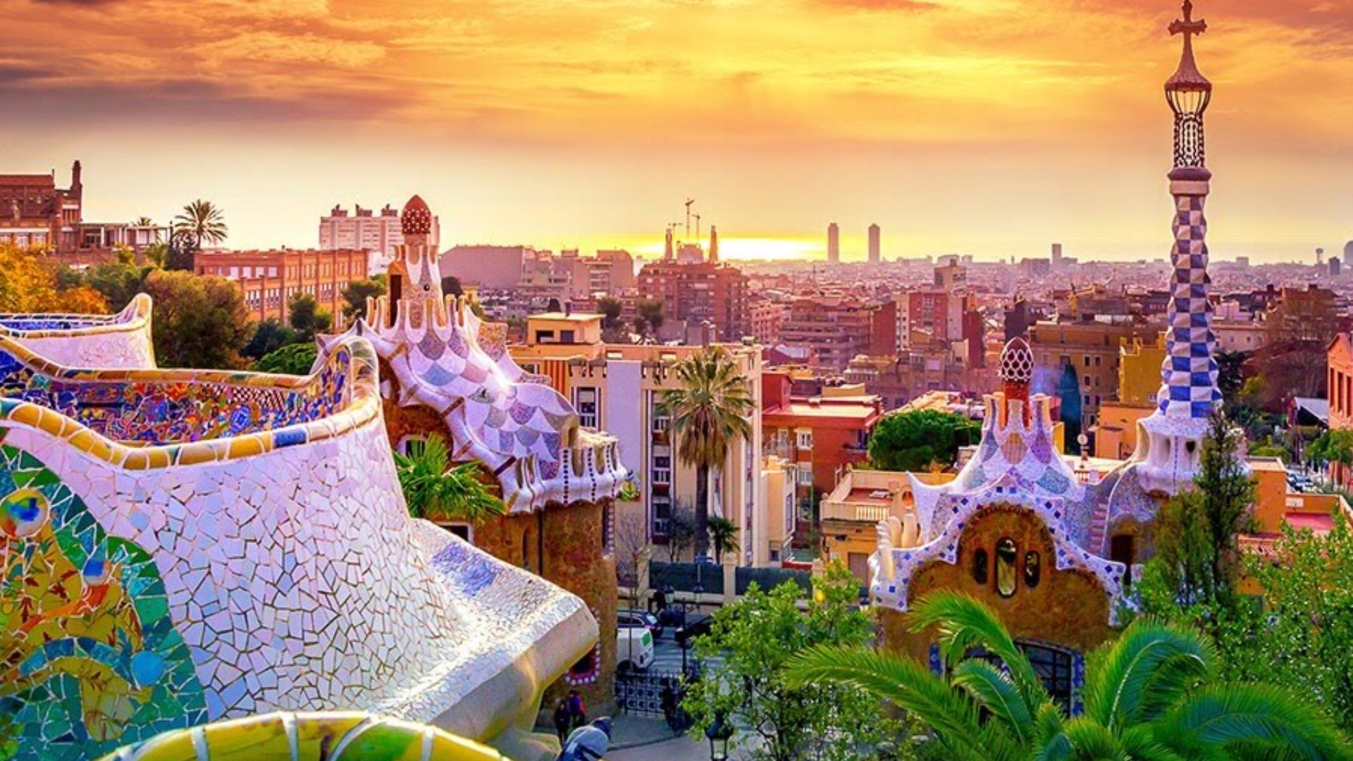 Park Güell Upper Terraces