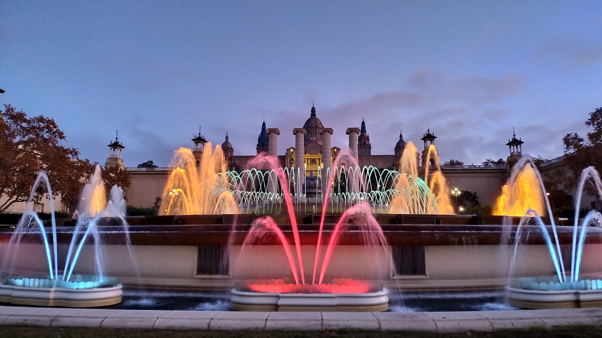 Magic Fountain Area, Plaça Espanya
